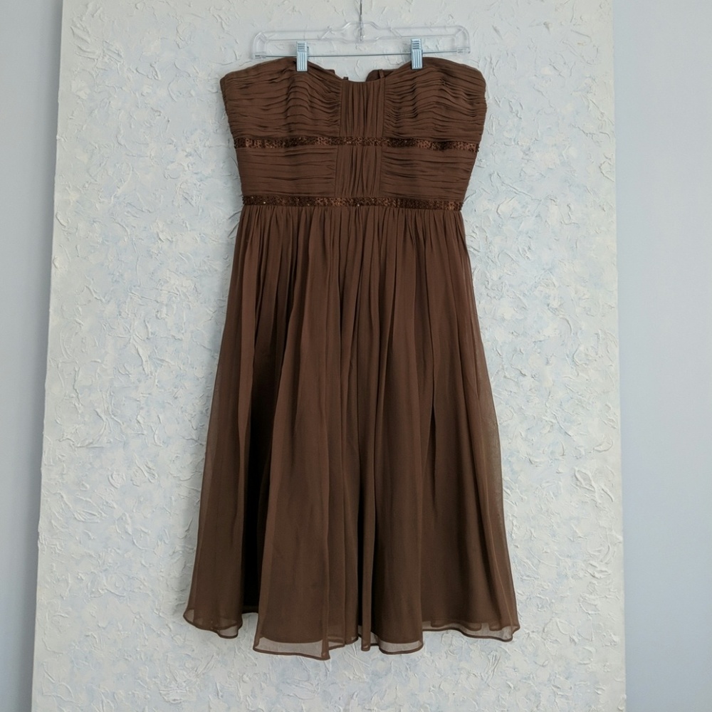 ⭐LAUNDRY brown sleeveless dress⭐